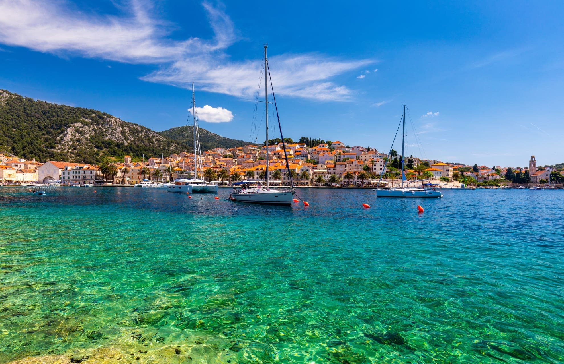 Adriatic Island Hopping & Blue Lagoon Cruise Background