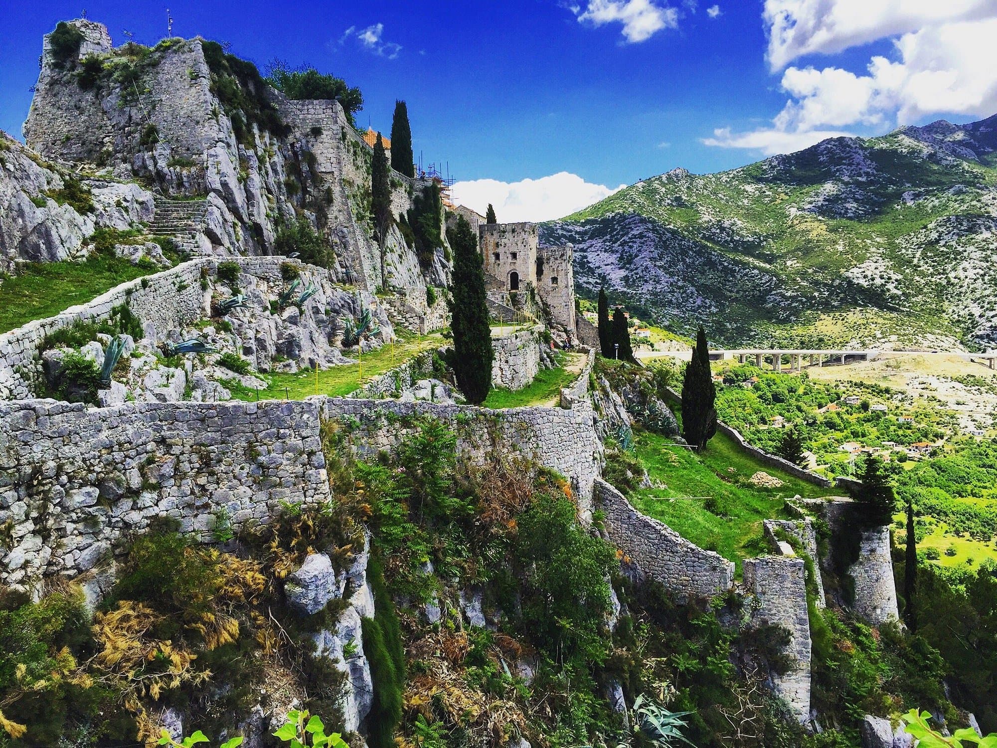 Ancient Split & Klis Fortress Exploration Background